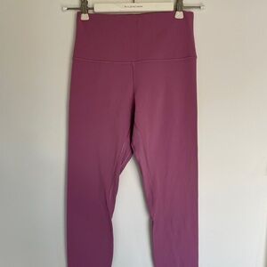 Lululemon align yoga leggings 6 rose